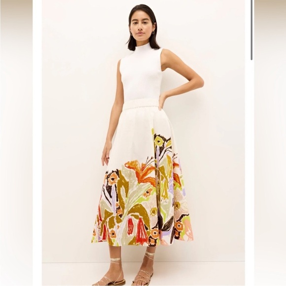 Marie Oliver Dresses & Skirts - Marie Oliver Sasha Midi Skirt in Bouquet